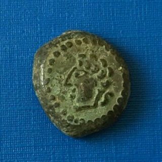 Very Rare Ancient Celtic Uncertain Bronze Stater 1st Century Bc - P569