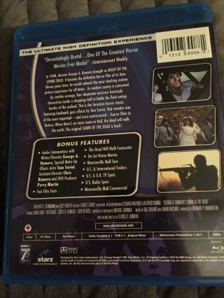 Dawn of the Dead (Blu - ray Disc,  2007) Rare OOP Like 2