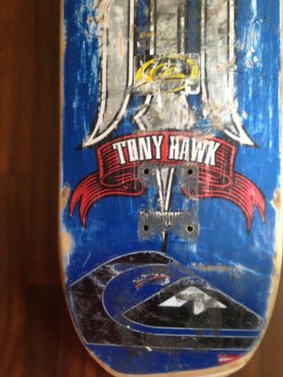 Rare Tony Hawk Personal Skateboard Deck Birdhouse BMX Bones Demo Board 2