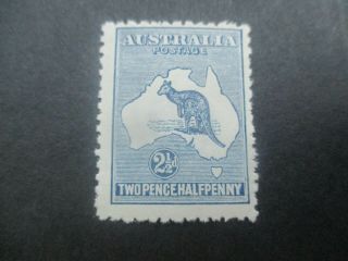 Kangaroo Stamps: 2.  5d 3rd Watermark Rare (c246)