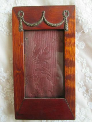 Fine Antique Georgian Regency Period Maple Frame For Portrait Miniature Etc