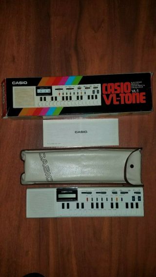 Rare Vintage Casio Vl - Tone Vl - 1 Keyboard Electronic Great Shape