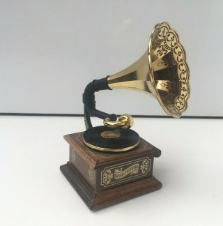 Rare Bodo Hennig Phonograph Record Player Plays Music Dolls House