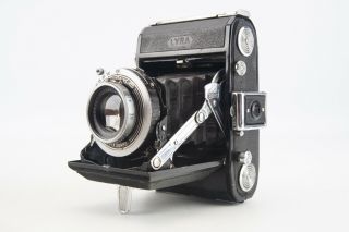 Fuji Kogaku Semi Lyra 4.  5 X 6 Medium Format Roll Film Camera With Case Rare V09