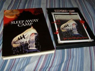 Sleepaway Camp (r1 Dvd) Rare & Oop,  Slipcover Anchor Bay 16:9 Widescreen