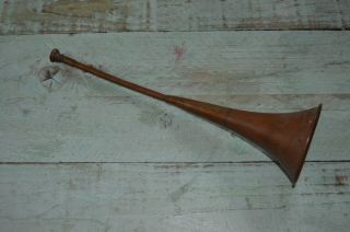 Antique Vintage Hunting Horn Brass Copper