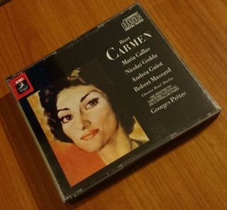 ◆freeshipping◆maria Callas / Pretre「bizet Carmen」japan Rare Cd Nm◆cc30 - 3330/2