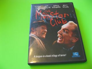 The Monster Club (dvd,  2004) Rare Oop Vincent Price,  Britt Ekland