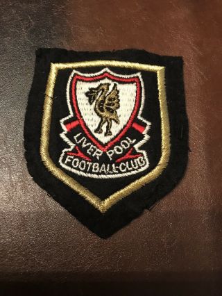 Liverpool Football Club Patch Old Rare Late 70’s - Early 80’s