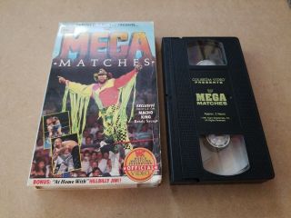 Wwf Mega Matches 1991 Vhs Coliseum Video Rare Wrestling Wwe Wcw