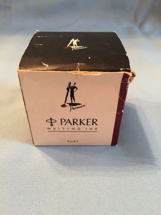 Parker Penman Writing Ink Rare Ruby Red