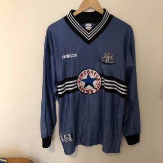 Rare Newcastle United 1996/97 Away Long Sleeve Football Shirt Xl