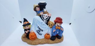Rare Accents Unlimited Wee Crafts Halloween Beggars 