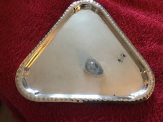 Butlers Silver Plate Calling Card Tray.  C 1930