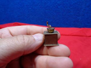 Miniature Dollhouse Size Coffee Grinder.  BX - A 2