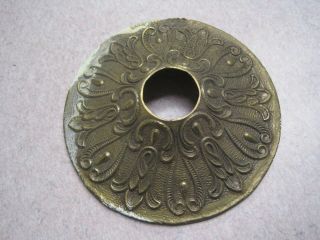 Large French Style Vintage Heavy Brass Chandelier Parts Ceiling Cap Canopy