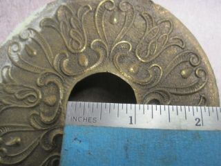 Large French Style Vintage heavy Brass Chandelier Parts Ceiling Cap Canopy 3
