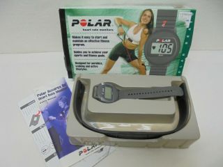 Polar Beat Heart Rate Monitor Watch 1901201 Rare (gray Color)