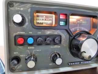 Rare YAESU FT - 220 144Mhz All Mode ham radio japan 2