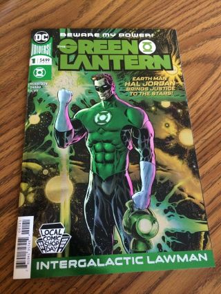 Green Lantern 1 Lcsd Foil Rare 1 Of 500 Local Comic Shop Day Nm
