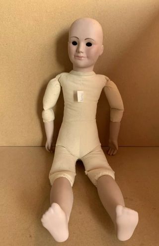 Vintage Creepy Smiling Soulless Baby Doll Halloween Creepy Scary Altered
