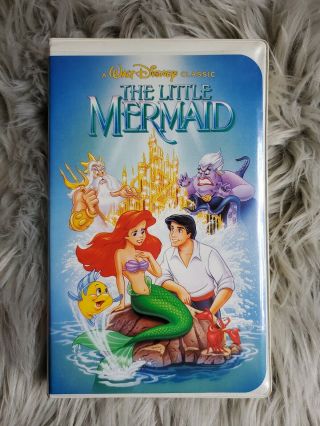 Disney The Little Mermaid (vhs,  1989,  Diamond Edition) Banned Cover Penis Rare