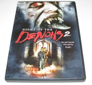 Night Of The Demons 2 (dvd) Rare Oop Horror