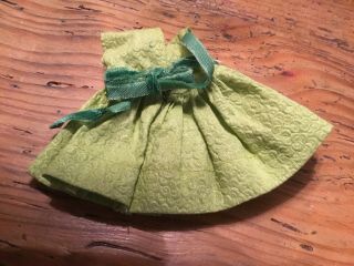 VINTAGE 1955 Vogue Ginny Doll Kinder Crowd tagged dress w/ Bloomers, 2