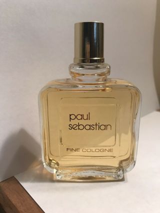 Vintage Paul Sebastian Fine Cologne 2 Oz Splash - Made In France