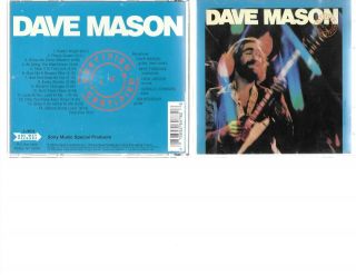 Dave Mason - Certified Live - Rare Cd - One Way Label - Traffic