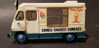 Extremely Scarce Rare Mister Softee Ice Cream Divco Truck Promotional Bank