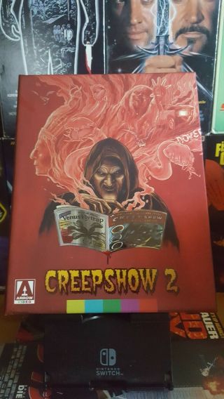 Creepshow 2 Blu - Ray 2016,  Limited Edition Rare Oop Arrow Video