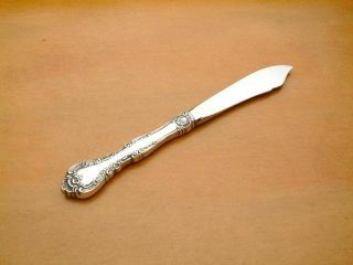 Alencon Lace By Gorham Sterling Silver Master Butter Knife 6 7/8 "