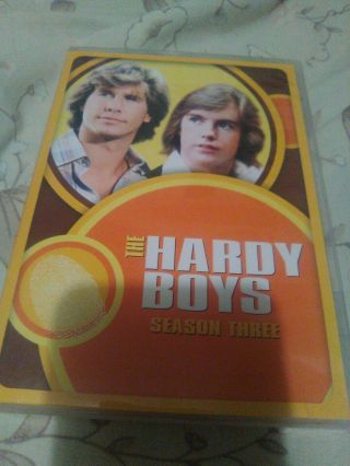 The Hardy Boys: Season Three (dvd,  2013,  3 - Disc Set) Rare Oop Set Movies