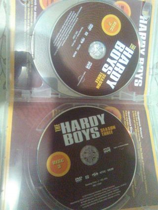 The Hardy Boys: Season Three (DVD,  2013,  3 - Disc Set) rare oop set movies 3