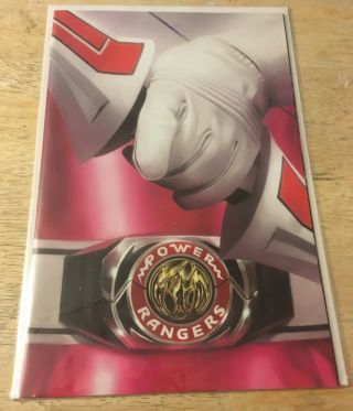 Mighty Morphin Power Rangers 21 1:50 Mercado Variant Boom 2016 Pink Ranger Rare