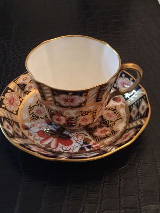 Stunning Antique Aynsley Porcelain Imari Cup & Saucer