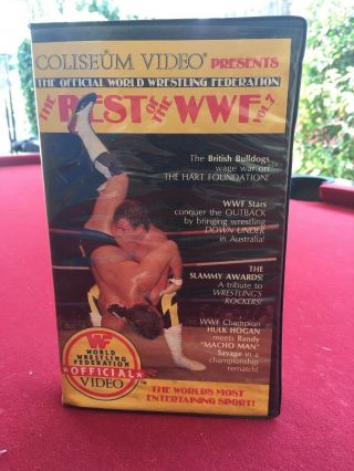 Best Of The Wwf Volume 7 - Beta Rare - 1985 Wwf Wrestling - Coliseum Video Wwe
