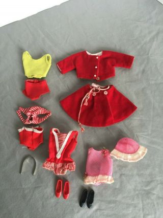 Vintage 1963 Barbie Skipper Doll Outfits