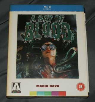 Bay Of Blood (blu - Ray Disc 2010) Rare Oop Arrow Video Region Slasher Giallo