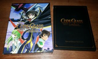 Code Geass Limited Edition Blu - Ray Box Set Season 1 And 2 Rare Oop Region 1