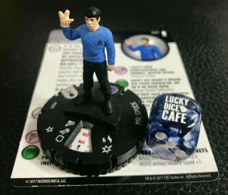 Heroclix Wizkids Star Trek Away Team Mr.  Spock Rare 027