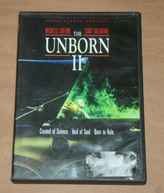 The Unborn Ii Dvd 2003 Rare Oop Cult Classic Special Features Y30