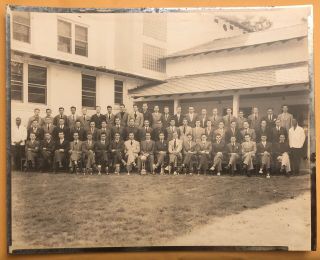 Rare 1941 - 42 University Of Florida (alpha) Phi Delta Theta Fraternity Org Photo
