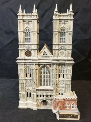 Rare Dept 56 Dickens Village Westminster Abbey 58517 Lighted Church Retired 2005