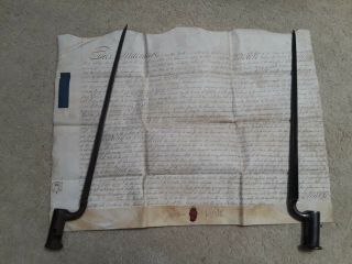 Vellum Document Dated 1753 King George Ii