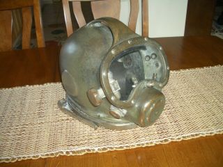 Vintage Ben Miller 100 Series Rare Bronze Diving Helmet