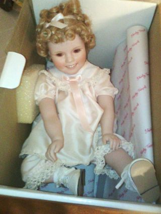 Shirley Temple Toddler Doll,  Collectable,  Vintage With The Box,  In The Box