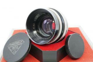 Extremely Rare P.  Angenieux Paris 50mm F1.  5 Type S21 Lens Technician Serviced