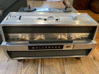 Vintage Rare Wollensak 3M Model 1580 Twin Amp Recorder Player Reel To Reel 2